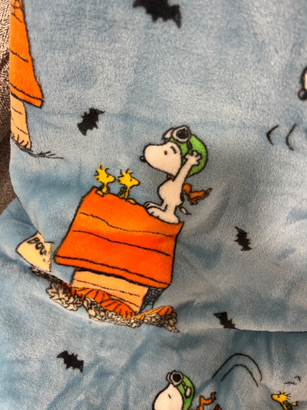 Brand new snoopy Halloween blanket - Picture 3 of 3